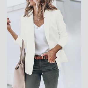 212 Collection Single Button Blazer